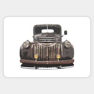 1940 Chevy Pickup - Stylized Sticker